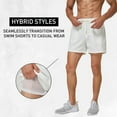 thumbnail image 3 of SSLR Swim Shorts for Mens Board Shorts Swimwear Swim Trunks Beach Shorts, 3 of 6
