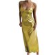 thumbnail image 1 of Mujeres Color sólido Wrap Camis Sling Backless Sin mangas con cuello en V Vestidos OAVQHLG3B Store lin121212, 1 of 5