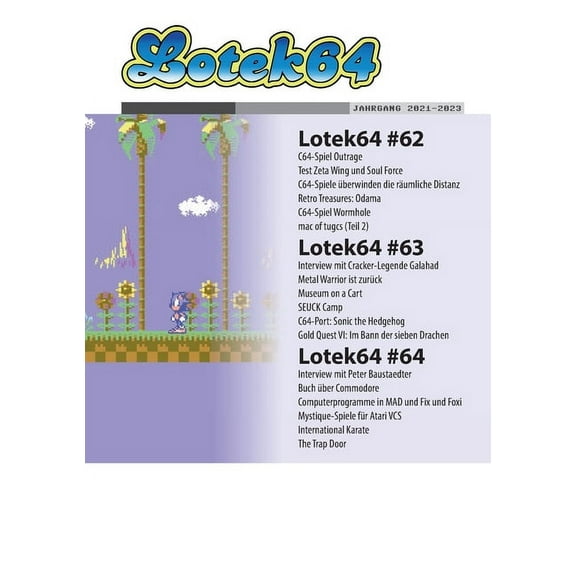 Lotek64 #2021-2023: Ausgaben 62, 63 und 64, (Paperback)
