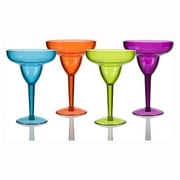 CreativeWare Margarita Glass 4 Pack by Creative Bath Products Inc