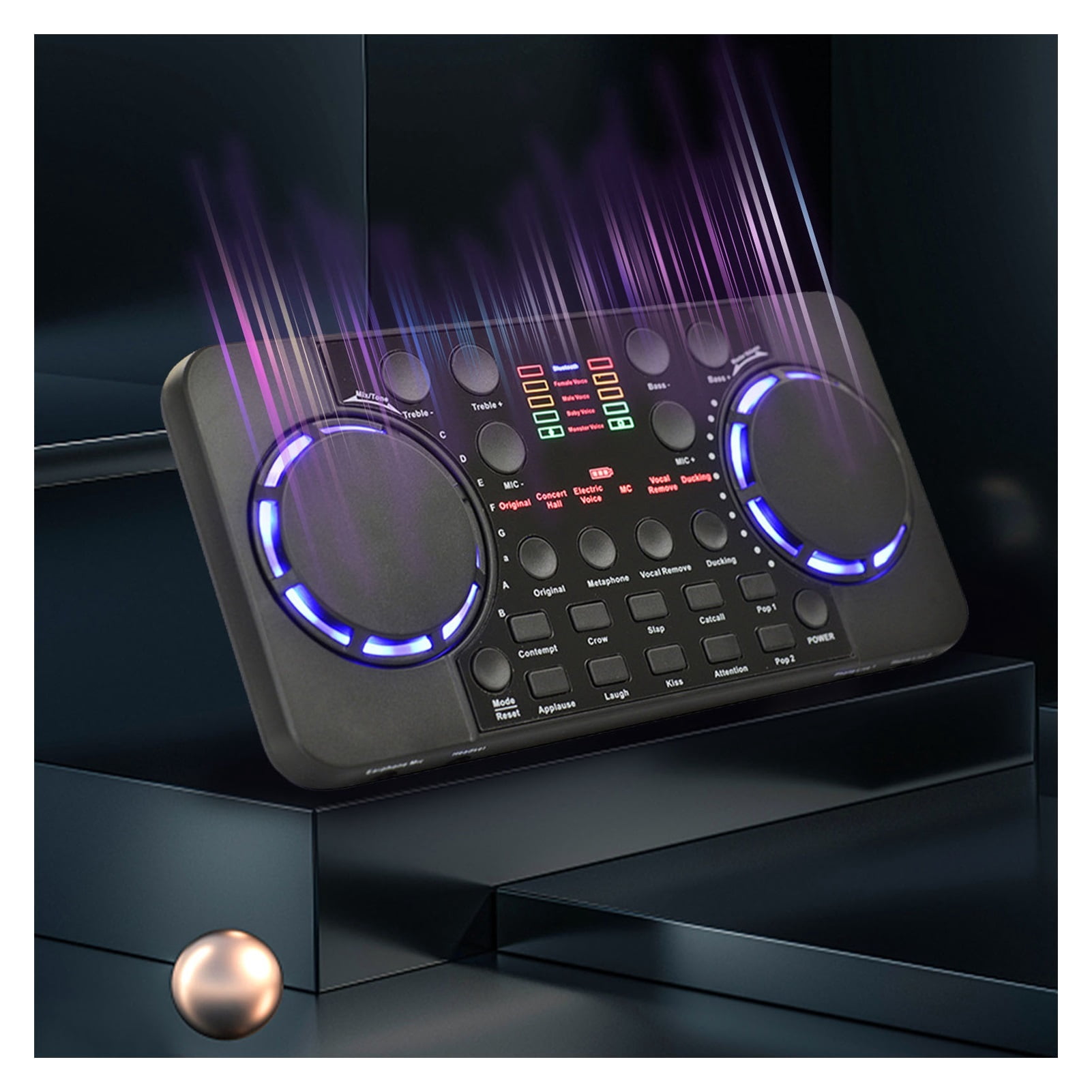 V300 Pro Live Streaming Sound Card 10 Sound Effects 4.0 Audio Interface Mixer For DJ Music Studio Recording Karaoke
