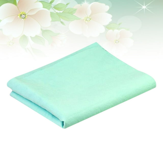 WRITWAA Reusable Microfiber Pet Bathrobe Light Green Super Absorbent Dog Towel