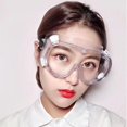 thumbnail image 2 of 2 Pcs Safety Goggle Anti-splash Dust-Proof WInd-Proof Work Lab Eyewear Eye Protection Industrial Research Safety Glasses Clear Len, 2 of 4