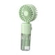 thumbnail image 2 of Ventilador de nebulización de mano, ventiladores de refrigeración, ventilador de nebulización de agua pulverizada, ventilador Personal para maquillaje Verde, 2 of 9