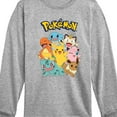 thumbnail image 3 of Pokémon - Pikachu and Friends - Youth Long Sleeve Graphic T- Shirt, 3 of 5