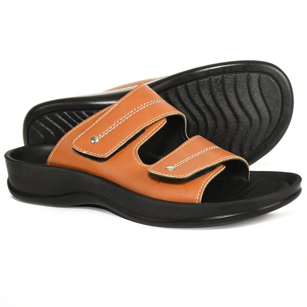 Aerothotic Aerothotic Quin Velcro Strap Women Slide Sandals