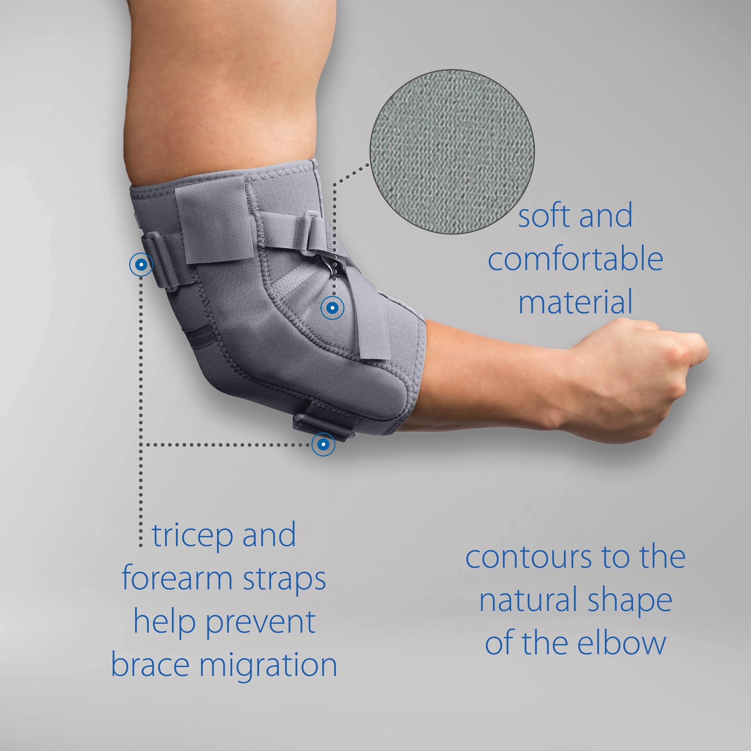Swede-O Thermal Vent Hinged Elbow Brace - Large