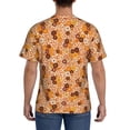 thumbnail image 2 of Naloa Hippie Ditsy Floral Men's T-Shirt Sport T-shirt Men's Basic Tee Casual Men's Shirt, Round Neck, Short Sleeves - X-Large, 2 of 5