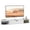 White, variant on HOMCOM 55" Floating TV Stand, Wall Mounted Media Console, White