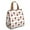 Baseball Bows Pattern, variant on Baseball Bows Pattern Insulated Lunch Bag for Women & Adults,Large Portable Soft Cooler Lunch Bag,Thermal Food Storage Tote with Pearl Cotton,8.66L,8.75x5.75x9.5 Inch