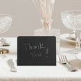 thumbnail image 2 of OATIPHO 5Pcs Black Chalkboard Signs for Table Message Writing and Menu Label Display, 2 of 8