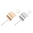 thumbnail image 1 of EeaseCA 2 Pcs Manchette de Chignon à la Mode Support Décoratif Accessoires pour Cheveux, 1 of 7
