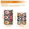 thumbnail image 6 of Yayeee Flameless Candles with Remote Flickering Battery Operated Multi Color Changing, Colorful Floral Pattern, 6 of 7