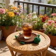 thumbnail image 2 of Lksixu Crochet Turtle Coasters, Handmade Woven Animals Design Drink Coasters, Non-Slip & Absorbent Coffee Cup Mat, Washable & Reusable Decorative Coasters for Tabletop Protection and Home Decor, 2 of 5