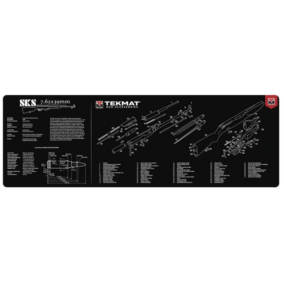 TekMat 36" X 12" Long Gun Cleaning Mat - SKS