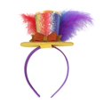 thumbnail image 3 of , diadema, accesorios de disfraz, decoración, aro para el pelo con purpurina, diadema para fiesta Púrpura, 3 of 7