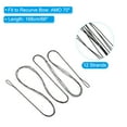 thumbnail image 2 of Uxcell Bow String Replacement Recurve Bowstring for AMO Traditional Recurve Bow Black 70 in, 2 of 5