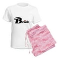 thumbnail image 6 of CafePress - Black Bride Women's Light Pajamas - Women's Short Sleeve Print T-Shirt and Pants Light Cotton Pajama Set, 6 of 7