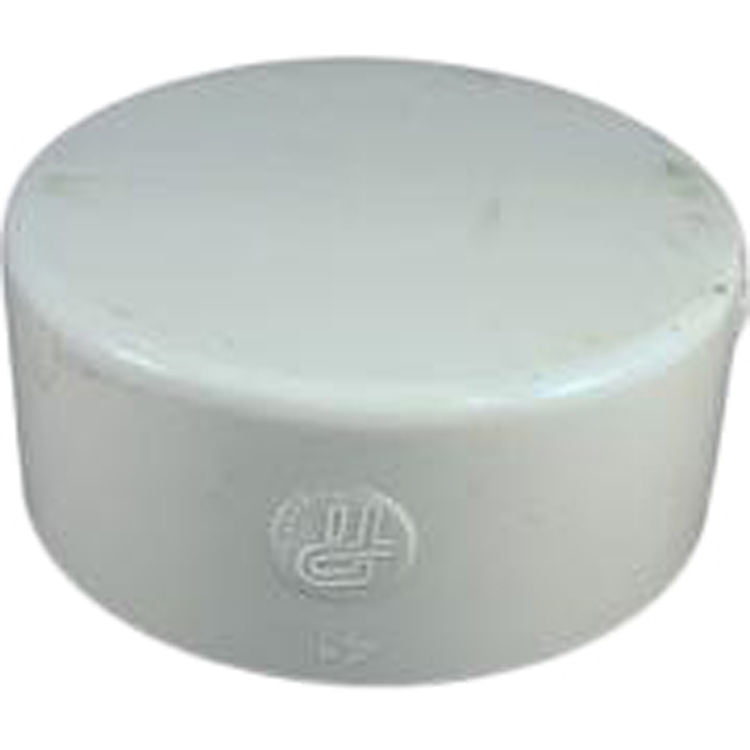 6 Inch PVC Sewer & Drain Cap Fitting - Walmart.com - Walmart.com