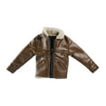 thumbnail image 5 of Kokiya 1/12 Scale Jacket Action Figures Coat Stylish Outfits Dollhouse Decoration Model Brown, 5 of 9