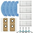 thumbnail image 2 of For TESLA for RoboStar iQ400 Plus Accessories Side Brush Filter Mop Cloth Dust Bag, 2 of 10