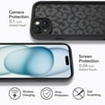 thumbnail image 5 of Compatible with iPhone 14 Plus Case, Cheetah Print Shockproof Soft TPU Protective Case for Women Girls, Slim Anti Scratch Leopard Case for iPhone 14 Plus 6.7 Inch, Black, 5 of 15