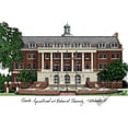 thumbnail image 1 of Florida A&amp;M University Campus Images Lithographie Imprimée, 1 of 1