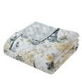 thumbnail image 7 of Mainstays Classic Paris White Polyester Quilt, King, Reversible, 7 of 7