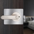 thumbnail image 4 of 4pcs Door Reinforcement Plates Sturdy Door Knob Fixing Filler Deadbolt Cover Plates, 4 of 9