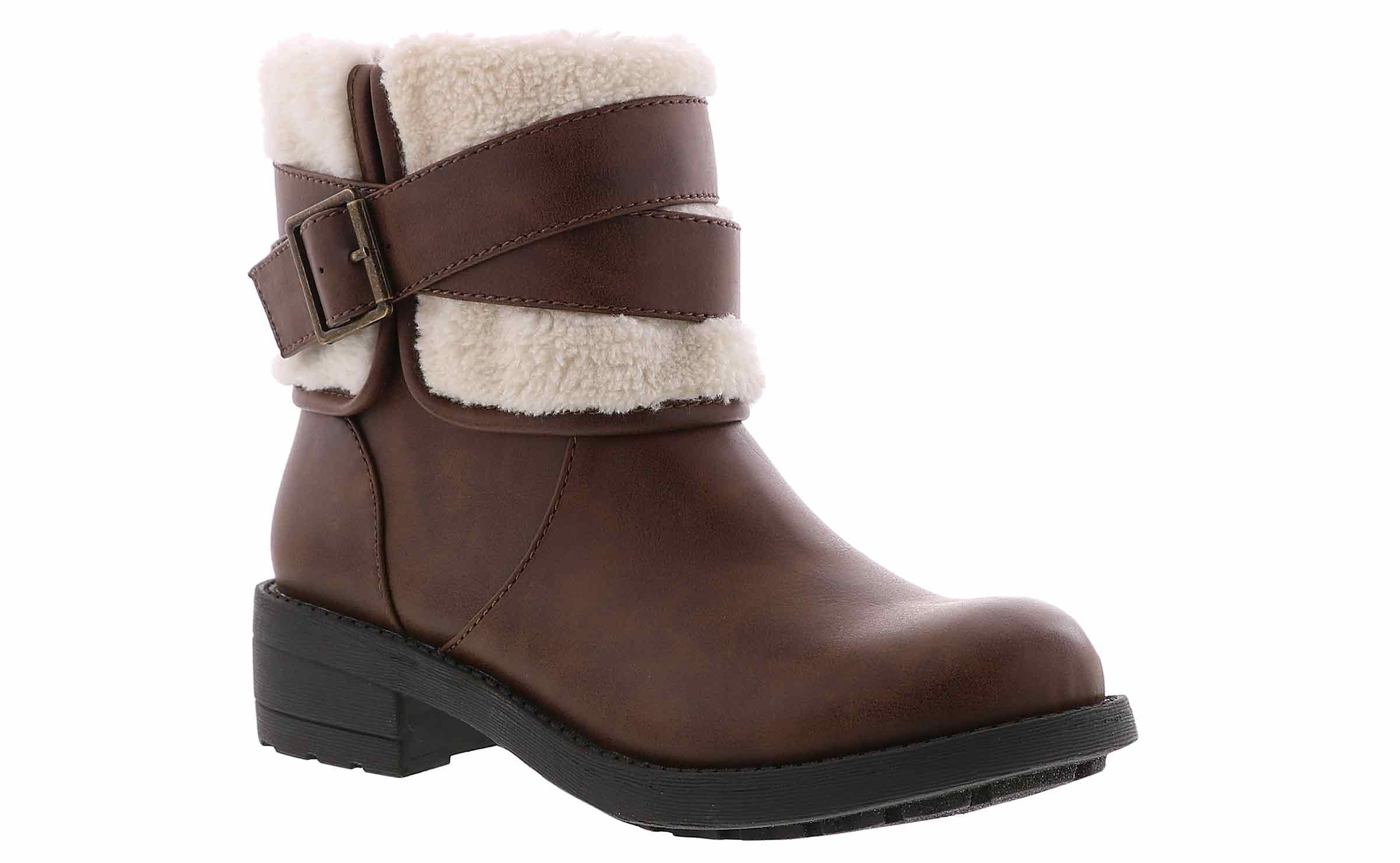Rocket Dog Trepp Brown Cuff Fashion Boot