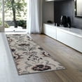 thumbnail image 2 of LR Home Traditional Floral Motif Runner Rug, 2'3" x 6'9", Blue / Gray, 2 of 7