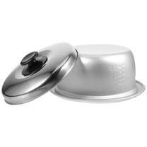 CTIRCHIU Rice Cooker Container Iron 1 Set Silver