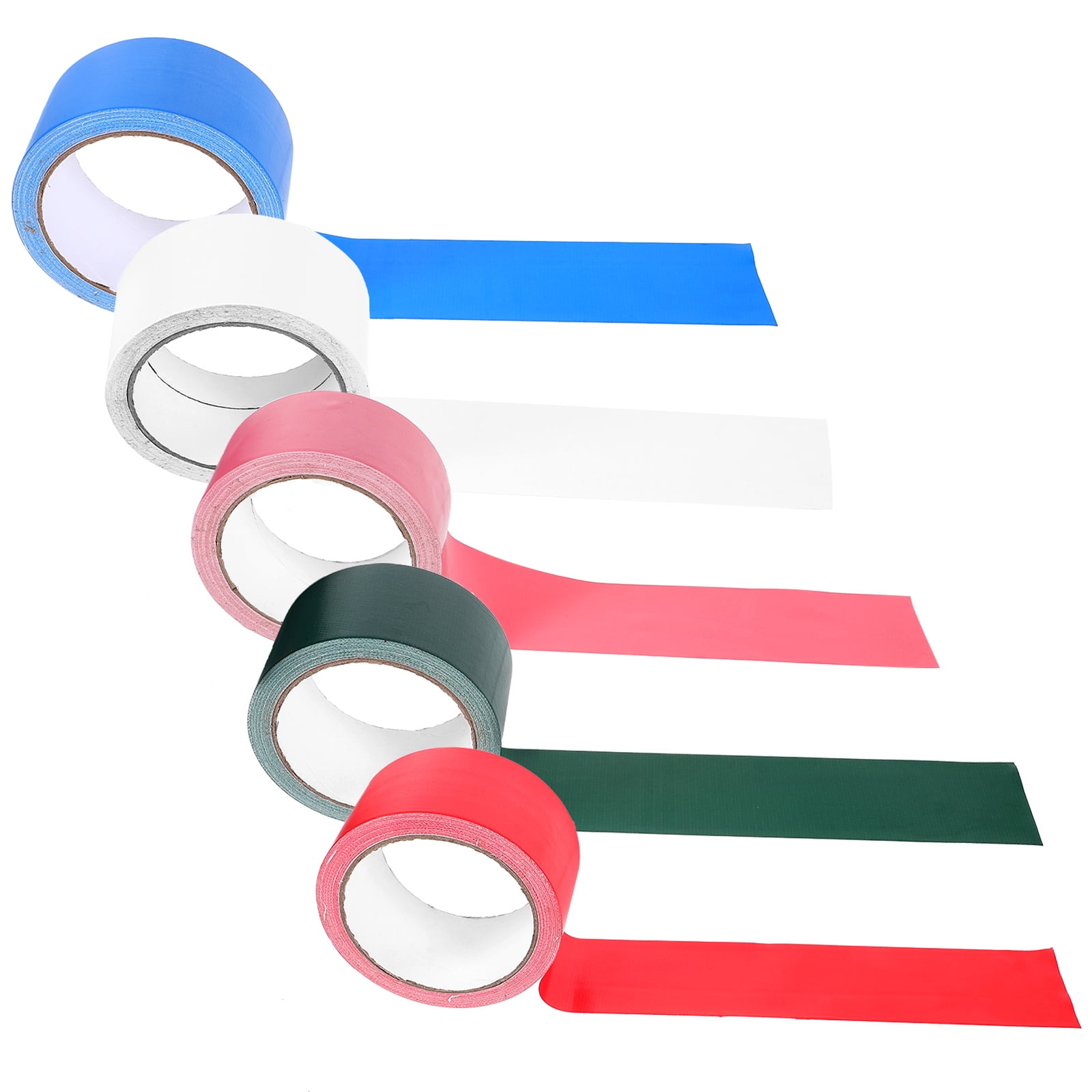 LEXSOMEO 5 Rolls Carpet Duct Tapes Single Side Tapes Heavy Duty Duct Tapes for Repair DIY Crafts(10 Meters)