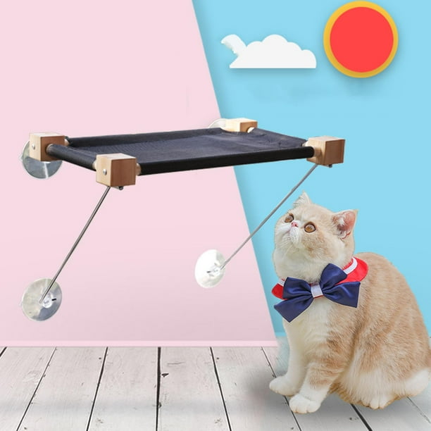 Estante para mascotas Yuyangstore Hamaca para gatos con vista cama
