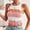 Red(New), variant on PNTUTB Women's Fashion Color Block Openwork Crew Neck Pullover Casual Comfortable Sleeveless Knit Tops