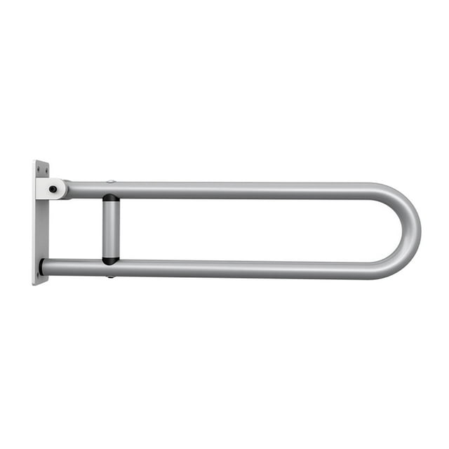 Shower Assist Colcomx Toilet Aid para Personas Mayores Seguridad Antideslizante Flip-Up Plata