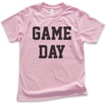 thumbnail image 1 of Kids Game Day T-shirt, Youth Kids Boy Girl T-Shirt, Sports Fan Shirt, Football Baseball Shirt, Basketball Shirt, Light Pink, Small, 1 of 4
