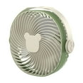 thumbnail image 2 of Small Multifunctional Fan, Hanging Wall Mount/Desktop Use, with Lighting, USB Rechargeable, Three-speed Wind Adjustment, Quiet, Large-capacity Battery, for Bedroom Office Camping, 2 of 9