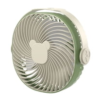 CASAFUN New Style Small Fan Wall Hanging Desktop Multifunctional Lighting Fan USB Rechargeable Fan 3 Speeds Mini Personal Portable Fan 360° Rotation Adjustable for Bedroom Dorm