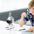 thumbnail image 3 of Boovnll Tool Kit, Experimental Microscope Toy, Science Microscope Kit Clear Imaging Hd with Led Suitable for Teenagers Science Class, Tool Set, Home Essentials, Household Essentials, 3 of 6