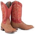 thumbnail image 2 of Men's Stetson Glendive Sharkskin Boots Square Toe Handcrafted JBS Collection Tan, 2 of 2
