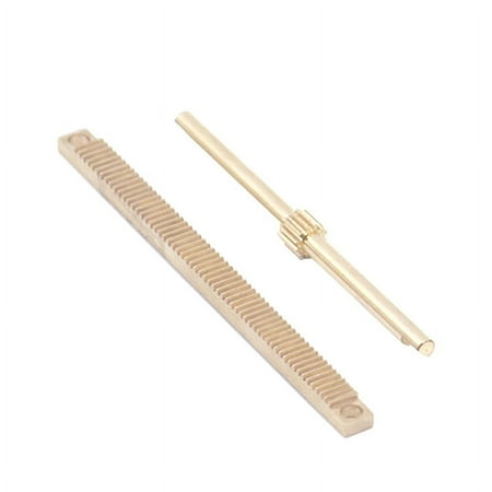 

Astronomical Telescope Rack Shaft Set 0.5M Full Brass Focusing Gear and Axle DIY Replacement