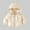 Beige, variant on Spazoro Kids Girls Outwear Jackets, Warm Cute Hooded Casual Winter Coats for Girls Beige Size 2 T