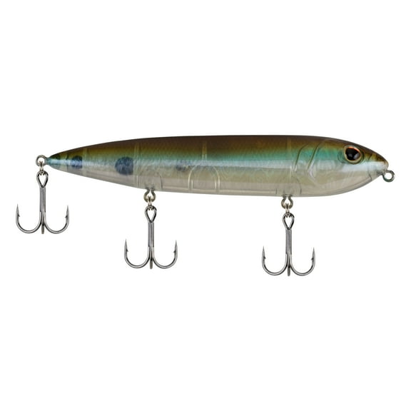 Berkley J-Walker 120 Topwater Fishing Lure, Perfect Ghost, 2/3 oz