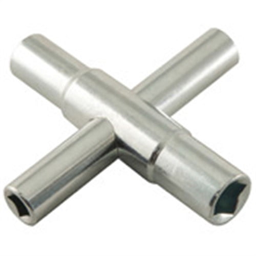 Plumb Craft Waxman 7716400n 4Way Steel Sillcock Key