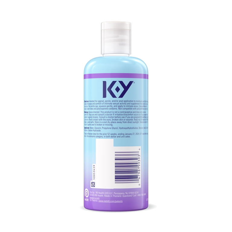 K-Y Ultragel Lube, Personal Long-Lasting Water Based Lubricant For Sexual  Wellness, 8.5 fl oz