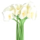 thumbnail image 5 of Ramo Novia 20 Piezas Calla Látex Sensación Real Leche Blanco, 5 of 8