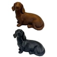 thumbnail image 4 of KGJQ 3D Printed Dachshund Sculpture, Miniature Dog Figurine, Matte Finish Dog Statue, Artistic Pet Memorial Gift, 4 of 5