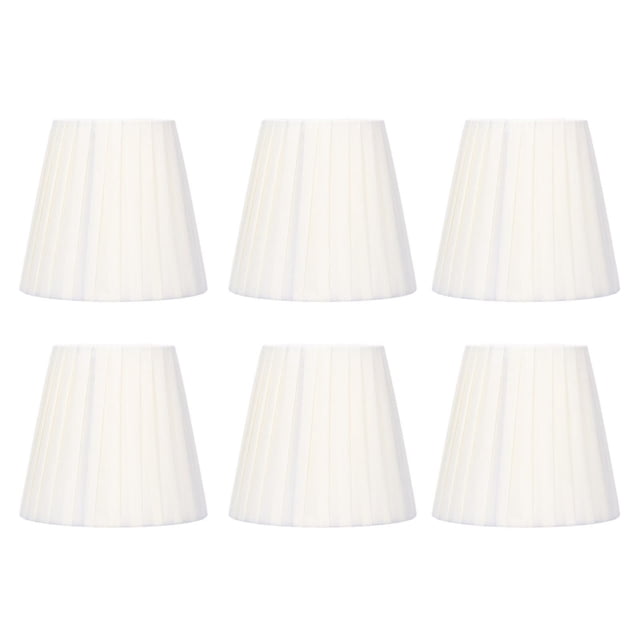 6Pcs Lamp Shade Cloth Crystal Chandelier Wall Light Modern Simple Household Supplies
