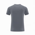 thumbnail image 4 of NIEWTR Mens T-Shirts Short Sleeve Crew Neck T Shirts for Man, Cotton Blend Plain Novelty Men's T-Shirts（Light Gray,M), 4 of 9